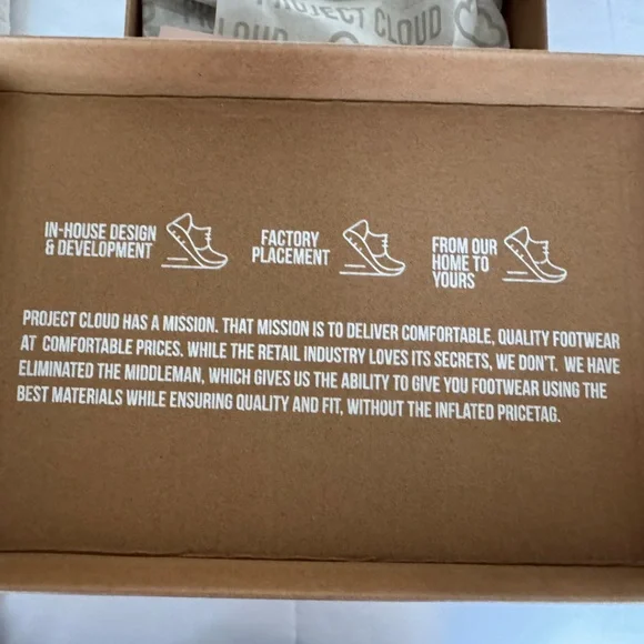 Project Cloud Suede Loafers 6.5 M, Nude… Worn onceToo big for me still new inbox - Picture 6 of 6